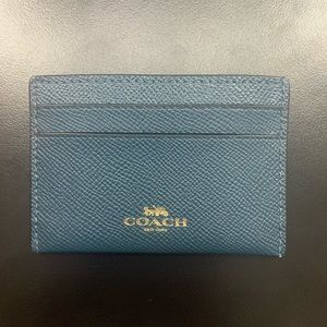 Coach Blue small wallet